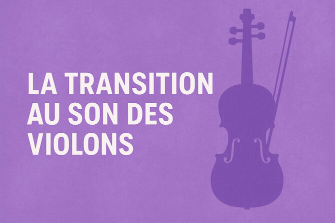 A Cros : La transition au son des violons A Cros : La transition au son des violons
