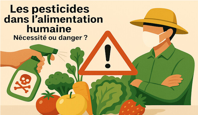 Les pesticides dans l'alimentation humaine : Nécessité ou danger ?