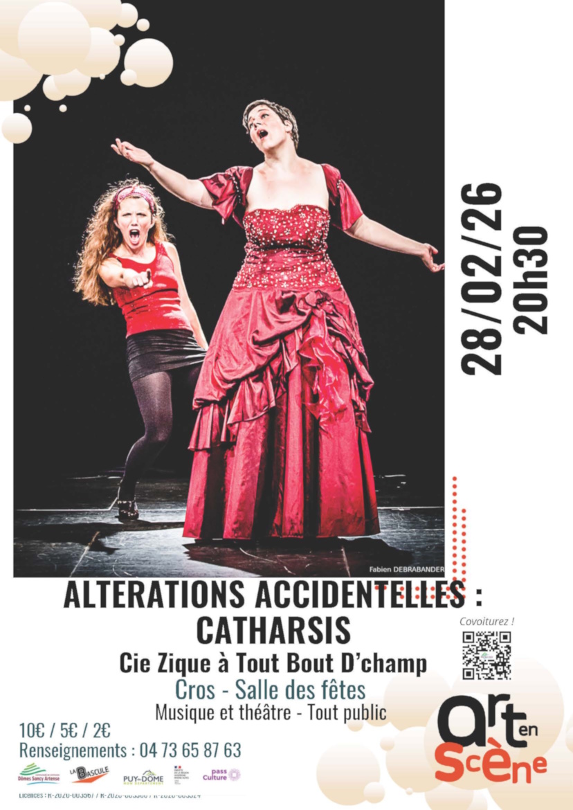 Le 28 Février à Cros à 20h 30  : Un événement artistique étonnant et détonnant ! 