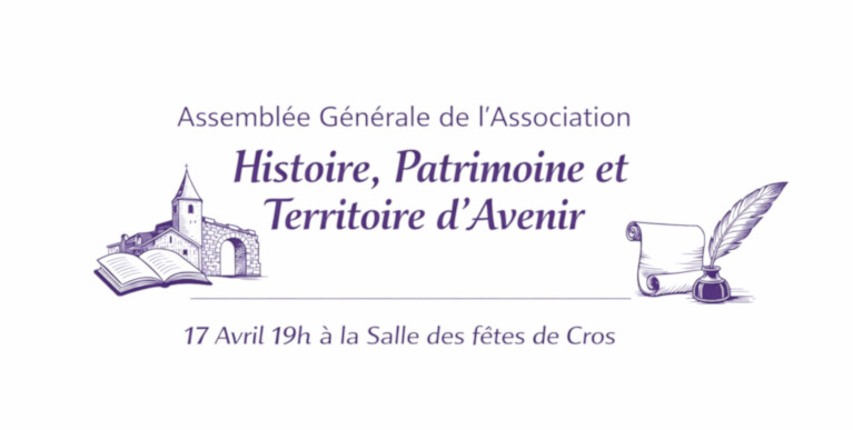 H, P & T : Assemblée générale de l'association H, P & T le 17 Avril à Cros 