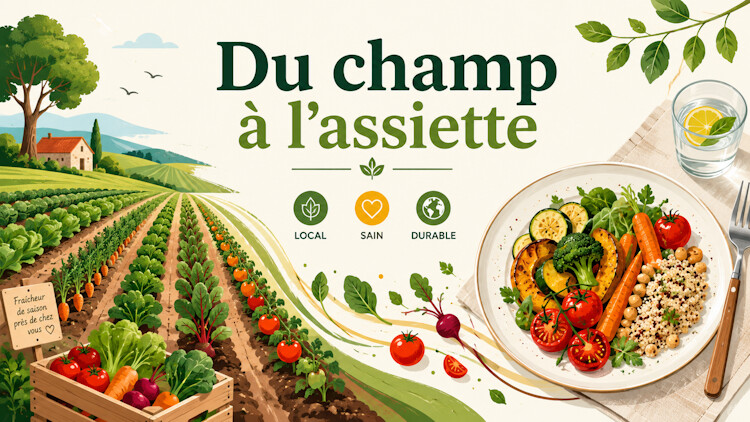 Du Champs à l'assiette en Artense : relocaliser la production légumière pour le climat, la santé et le territoire