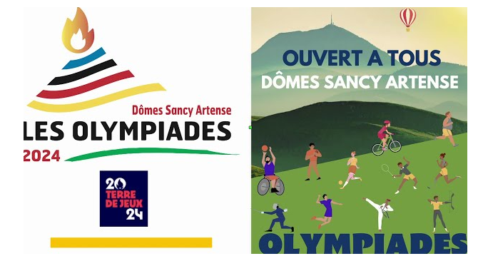 Défendez votre territoire en participant aux jeux des Olympiades Sancy - Artense 2024 Défendez votre territoire en participant aux jeux des Olympiades Sancy - Artense 2024