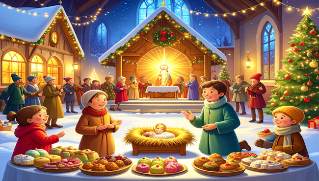 Noël à Cros : un rendez-vous convivial autour de la crèche et des traditions