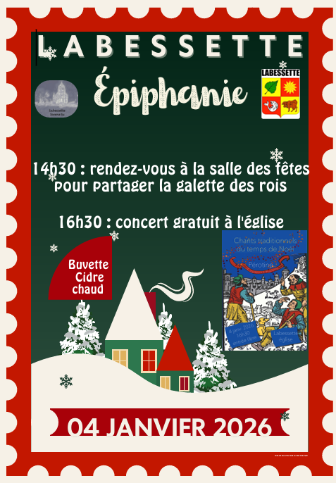 Épiphanie à Labessette - Dimanche 4 janvier 2026