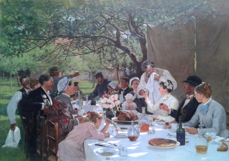 50. Les menus de noces de naguère