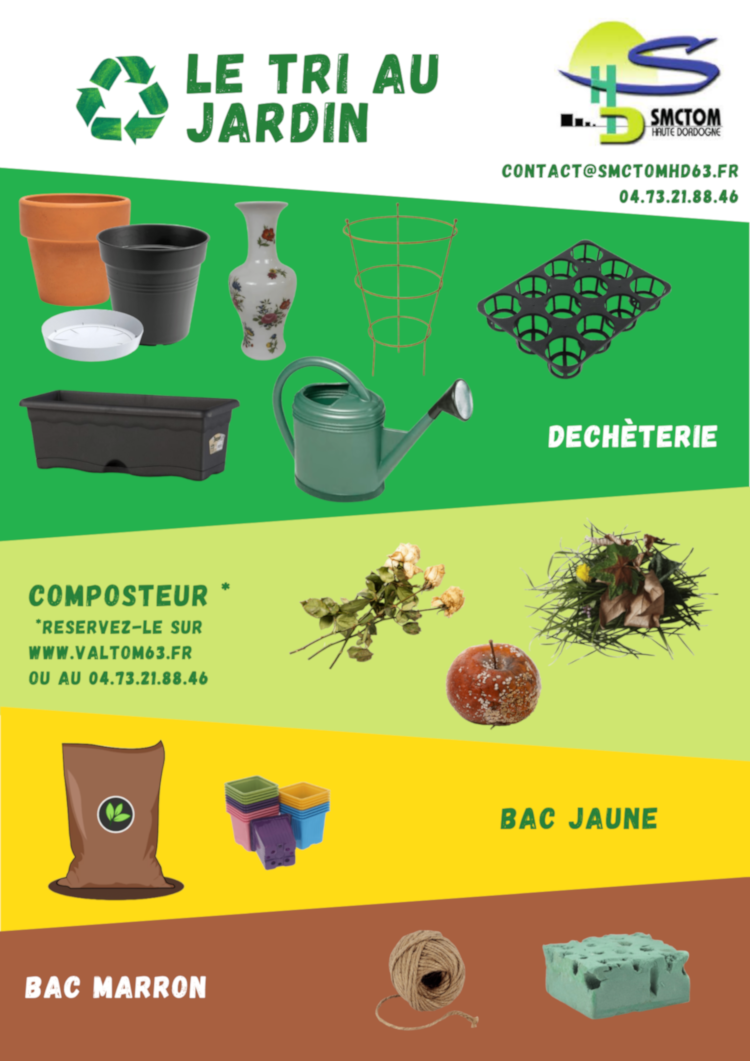 Tri des déchets de Jardin