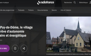 Reportage sur France culture sur le village de Cros 63810
