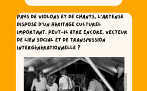H,P&amp; T vous invite  à la premiere rencontre à Cros (63) sur l'Histoire des Violoneux de l'Artense  le 18 juillet 2024 à 18h / Salle des fêtes