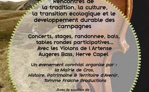 7, 8 et 9 Juin : On danse a Cros et aux alentours ...Festival , Culture &amp; Violon