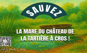H, P &amp; T : Merci de soutenir notre  projet écologique et citoyen qui vise a faire renaitre  la mare de La Tartière