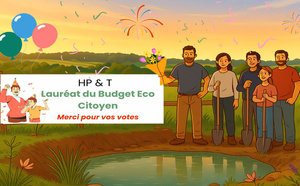 HP&amp;T, lauréat du Budget Écocitoyen pour la seconde fois !