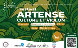 Artense Culture &amp; Violon 2026 : la musique et la création artistique au cœur de Cros