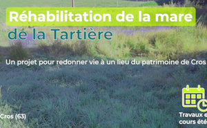 La mare de La Tartière reprend vie à Cros