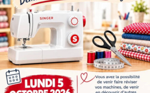 Faites réviser votre machine à coudre à Cros le 5 Octobre 2026