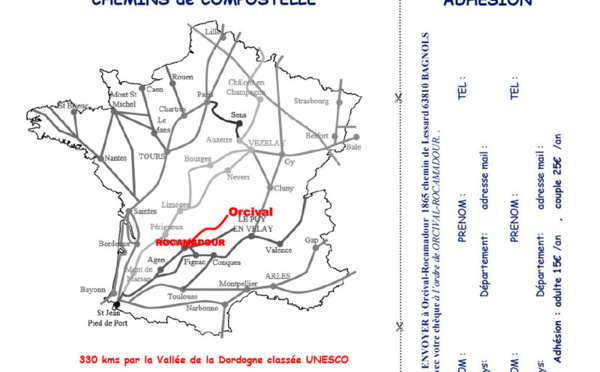 Début 2024,  le chemin de Compostelle passera par Cros